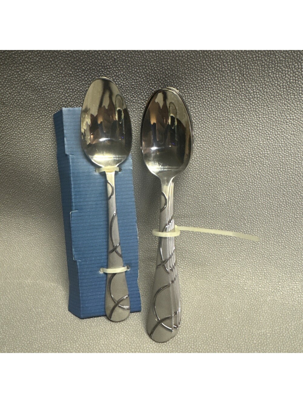 Godinger Gatherings 8 Pc Olympia Dinner Spoons Never Used Replacement Flatware